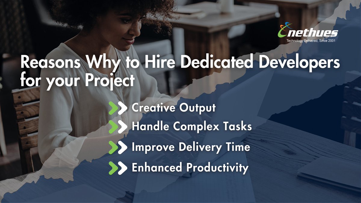 nethues's tweet image. Unlock success with #dedicateddevelopers! Dive into the top reasons why #hiringdedicateddevelopers is a game-changer for your project. Elevate your goals with expertise and commitment. Contact us today! - bit.ly/48SOqOj

#developers #hiredevelopers #nethues