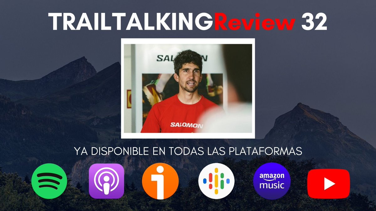 'Salomon sigue siendo la marca que apuesta más por los corredores' El #TRAILTALKINGReview 32 con @biel_rafols ya disponible. - SPOTIFY: bit.ly/SpotifyTRR - YOUTUBE: bit.ly/TRAILTALKINGRe… - APPLE: bit.ly/AppleTRR - IVOOX: bit.ly/iVooxTRR @Salomon_Spain