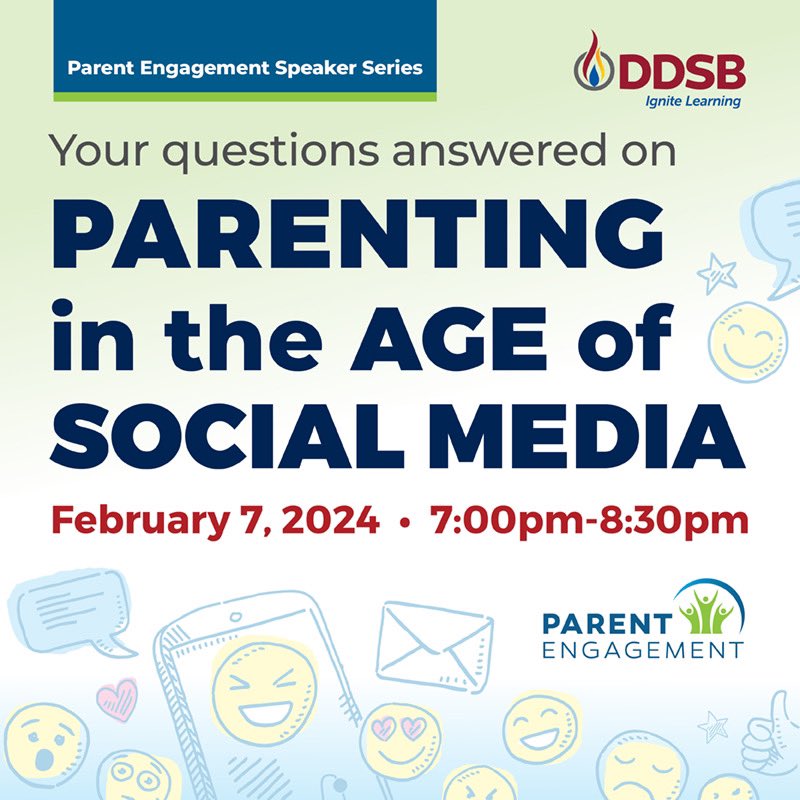 Join us for an engaging webinar about parenting in the age of social media!
Happening Wednesday, February 7 at 7 p.m.
Contact our school office for more information about how you can participate.