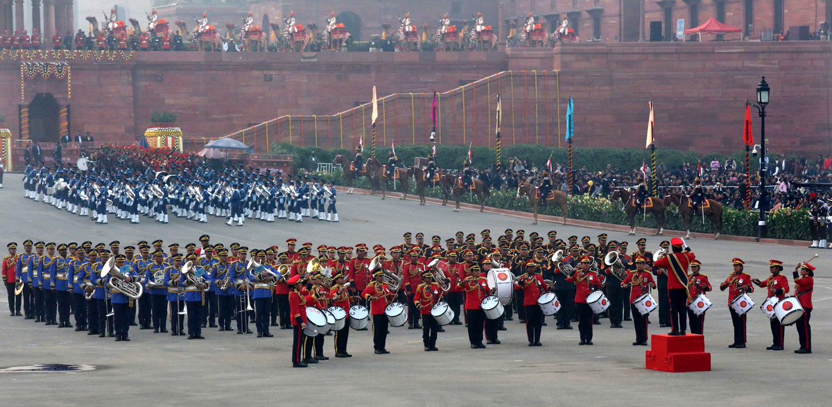 Attended Beating Retreat Ceremony. Sharing pictures from the ceremony.