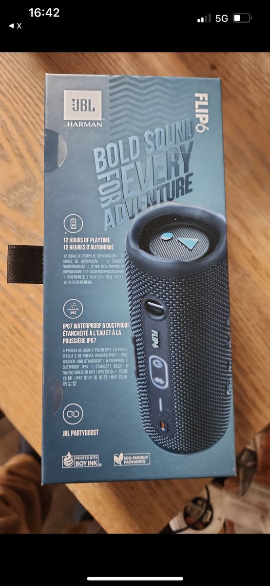 cestmonochrome's tweet photo. Je vends également une JBL flip 6 à 80€ fdp inclus

Jamais utilisée ni déballée 

Valeur neuve : entre 120 et 150€ 

Rts appréciés, DM

besoin de money 🤟 https://t.co/vAGFCZaFQm