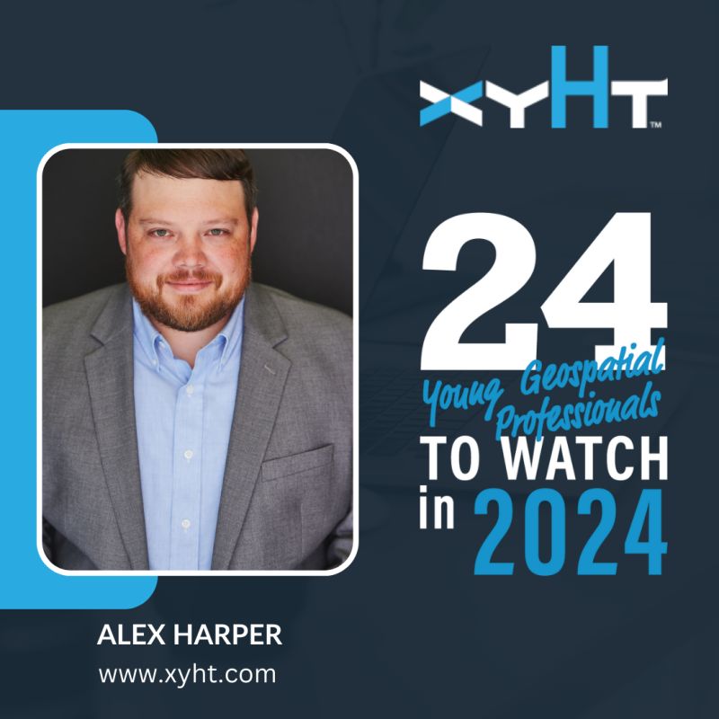 Alex Harper is a GIS Manager with Central Arkansas Water and PAgis. We are very proud to share that xyHt selected him for 24 Young Geospatial Professionals to Watch in 2024!
Learn more here: lnkd.in/eDTpcnbc