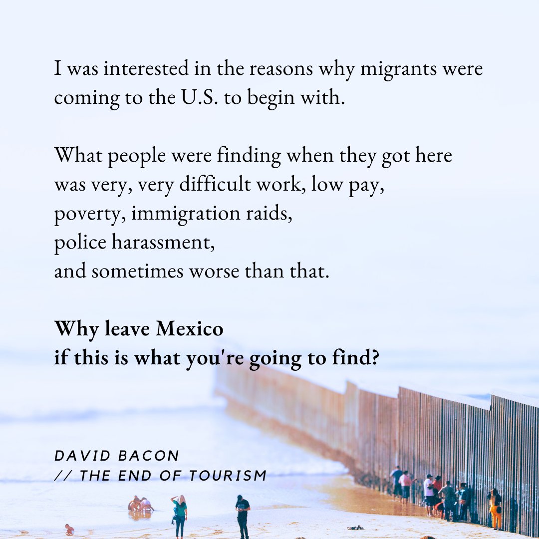 👀 SNEAK PEAK AT SEASON 5 - EPISODE 1: The Right to Stay Home w/ David Bacon @photos4justice ⏰ Drops tomorrow! 👂 Listen & subscribe to all episodes on Spotify, Apple Podcasts, and all other major podcast platforms, and at chrischristou.substack.com