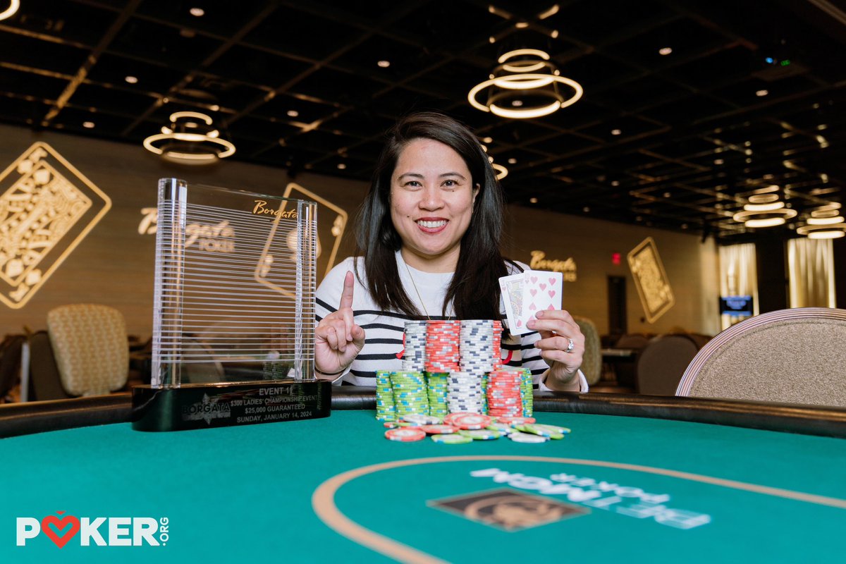 BetMGMPoker's tweet photo. The 2024 @BorgataAC Winter Poker Open dealt a lot of winners. 

Here are just a few from our #BWPO scrapbook. #Memories https://t.co/txucjUlHtP