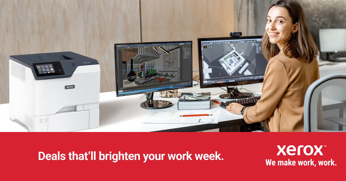 It's the final week to save up to 57% on printers and all-in-ones! Don't wait to enhance your hybrid work experience. Shop now: xerox.bz/3HyYDng #printers