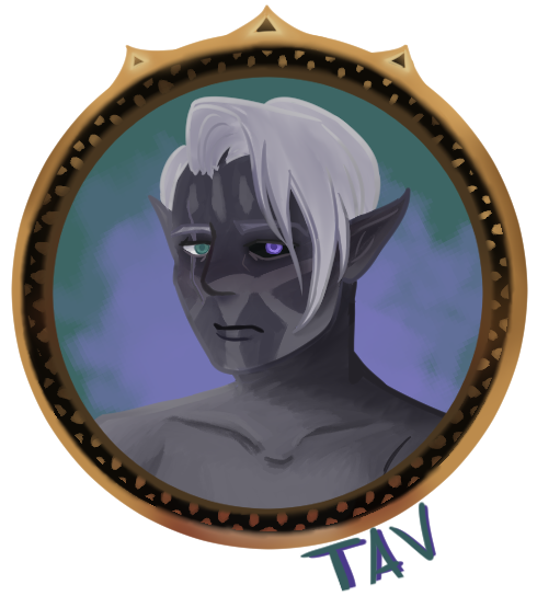 A lil diff from the rest, we've got <a href="/QuasiCaccia/">clenched teeth</a> 's Tav, one of my bestest friend's boy who in 90% of his screenshots is drenched in blood. I constantly look up to them, not to be cheesy but they really have changed the way I am as an artist and I can't thank them enough for that