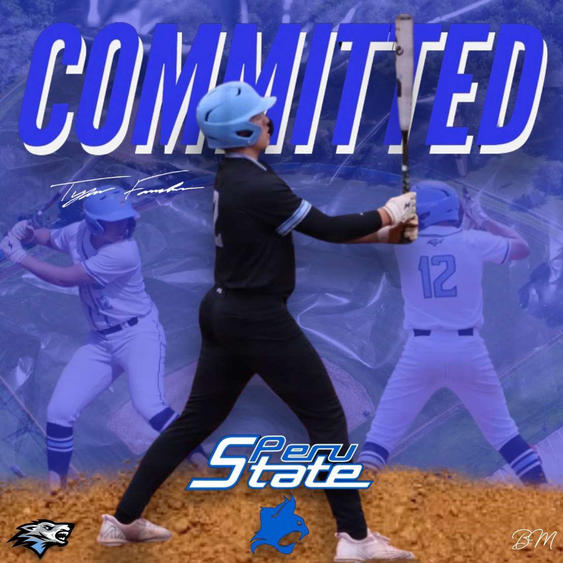 Excited and blessed to announce my commitment to Peru State College to continue my baseball and academic career. Want to thank my coaches, family and friends who have helped me on my journey. @PeruStBaseball