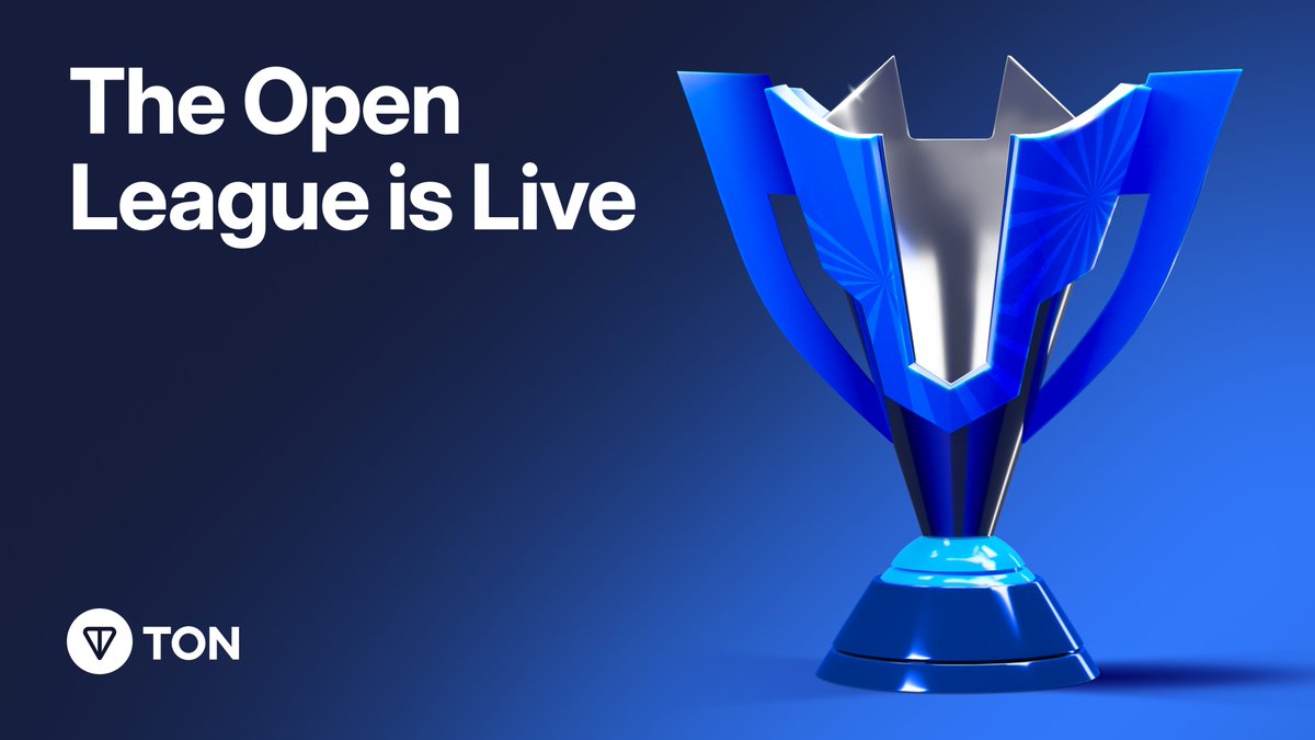 🚀 The Open League takes off today!

Start your Pilot Season today. Use #TON Projects, Complete quests, earn collectibles, and get the chance to win TON-backed points! 

All you need is a Telegram account.

Get started👇
society.ton.org/the-open-leagu…