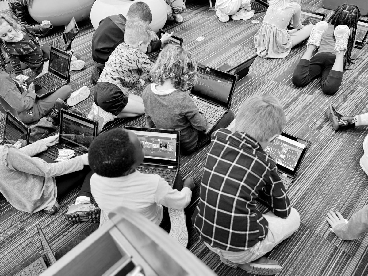 BrickLovesBooks's tweet image. Exciting day @ConnMagnet as media push-ins make a splash in our kindergarten class! 📚✨ Witnessing the little ones master the art of using Destiny to explore our library catalog. Empowering our youngest readers to discover the magic of books! #LibrarySkills #ConnE #librarylife