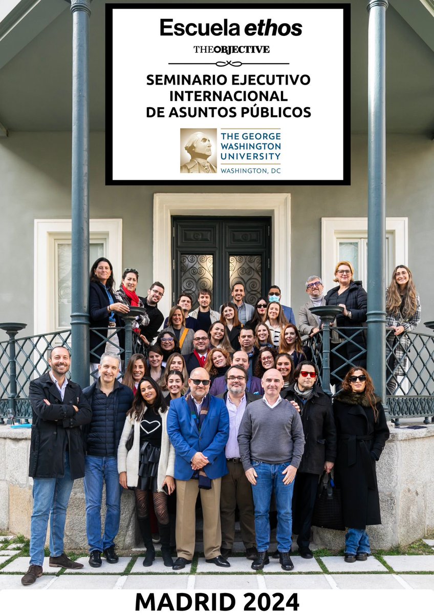 FarzanaBaduel's tweet photo. Last week in Madrid 🇪🇸

Huge gratitude to @TBoneGallagher who kindly connected me with @GWtweets to deliver a talk on Public Affairs in the age of AI.

The talk was  part of the International Executive Public Affairs Seminar in alliance with @TheObjective_es @fortegamaranon organised by @JoseGuedezYepez . 

As those who teach know, I learnt a great deal from the participants myself and feel very honoured to be part of this learning platform. 

Whilst in Madrid, I met with fellow PRs @Tony_Noel & others  🙏

…. and immersed myself in this incredible city of gastronomic delight and leading design.