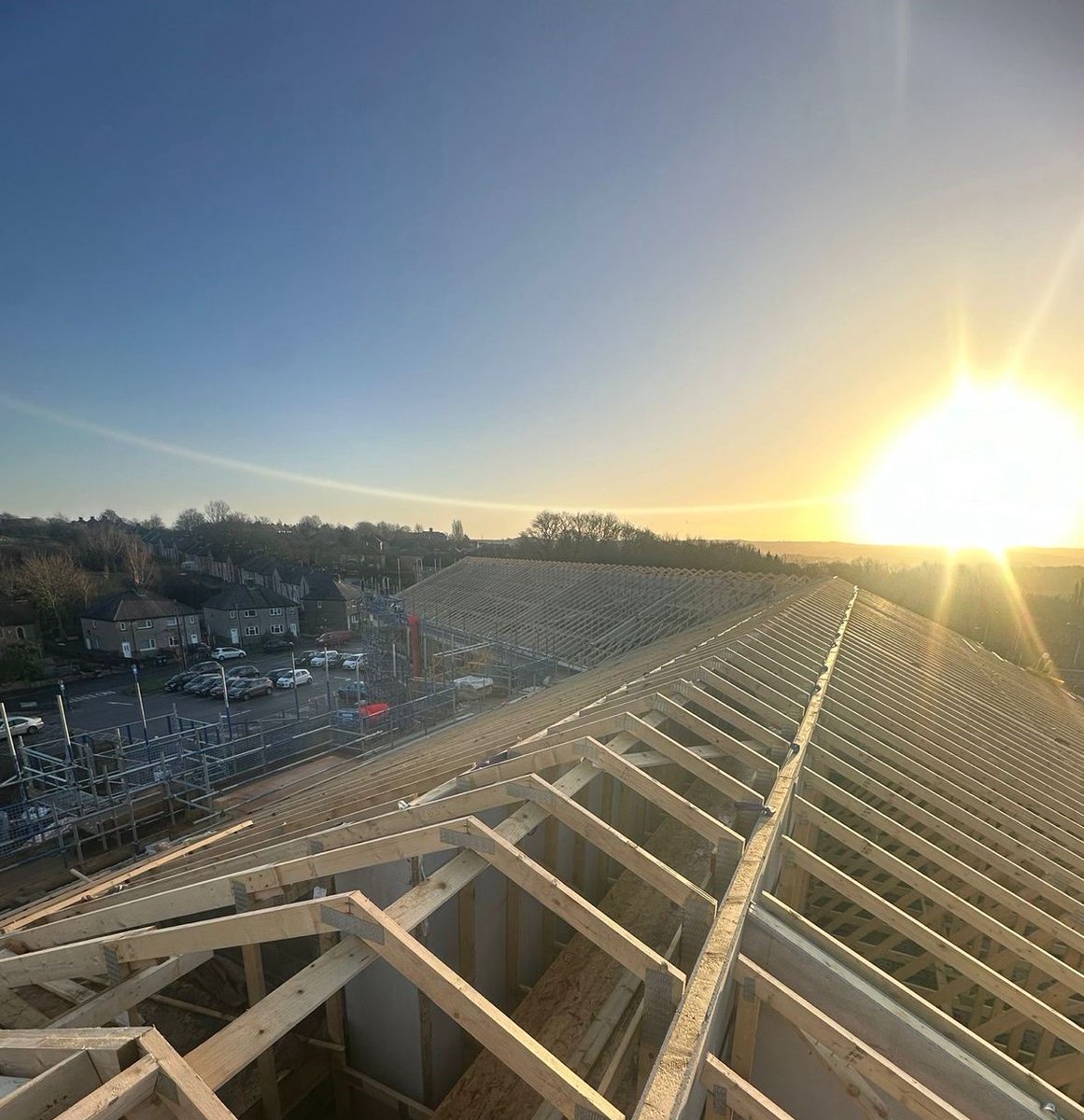 We are in the final stages of completion on this large Extra Care Scheme in Huddersfield.

Roof Trusses, Spandrel Panels and ancillaries all supplied and fitted by the ST Group.
