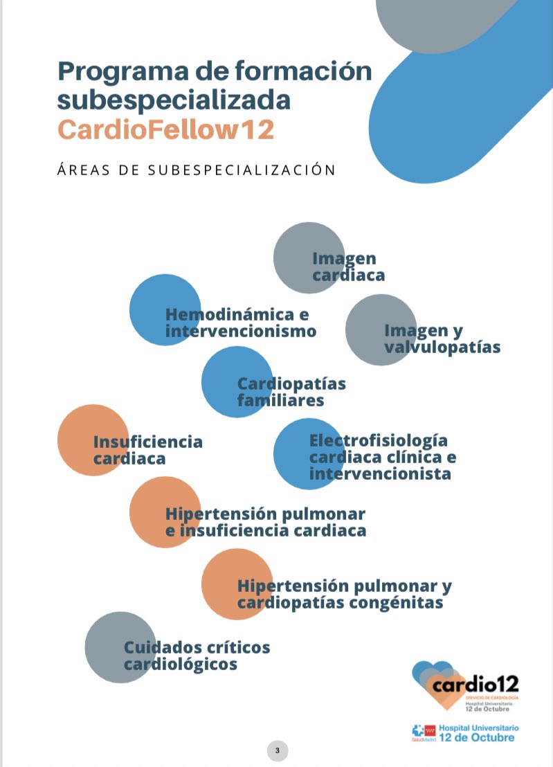 Cardio_H12O's tweet photo. ¿Quieres formar parte de nuestro programa “CardioFellow 12”?
Te ofrecemos la posibilidad de desarrollar tu subespecialidad en alguna de las áreas de Cardiología durante 1 o 2 años 🫀
Ya está abierto el período de recepción de candidaturas.
¡Infórmate! ℹ️⬇️ https://t.co/FqsAOoGT9P