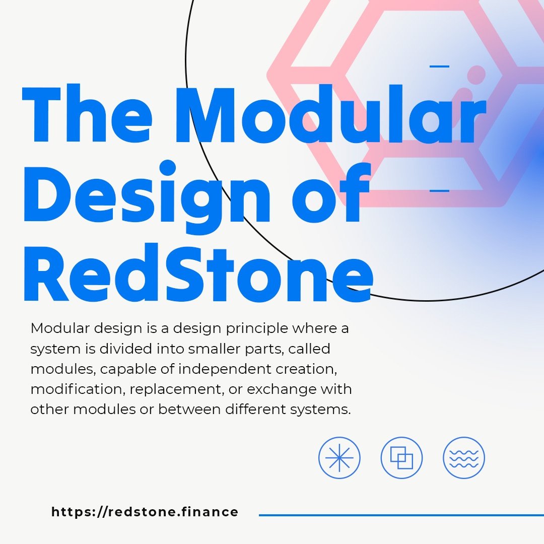 red_feray's tweet photo. The #Modular #Design of @redstone_defi

Modular design is a design principle where a system is divided into smaller parts, called modules, capable of independent creation, modification, replacement, or exchange with other modules or between different systems.

1/9🚀 https://t.co/gmKuymTj4Y