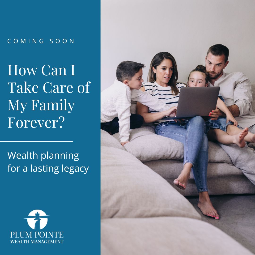 New episode from the Plum Pointe Wealth Management video and podcast series launching this Wednesday, Jan 31.

#familywealth #familywealthplanning #familywealthbuilding #familywealthmanagement #generationalwealth #generationalwealthbuilding #generationalwealthtransfer