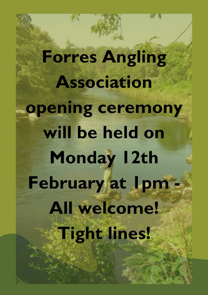 There is only two weeks to go until the opening of the 2024 salmon fishing season on the River Findhorn. The conservation code for 2024 can be found on our website: fnlrt.org.uk/.../river.../a… along with other useful information about angling on the river.