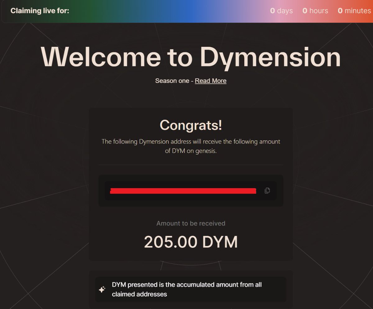 DYM Airdrop; Hold or Sell? My answer: Hold! The Dymension Testnet gives  important clues: → 1,135 deployed RollAps → 11m DYM locked on RollApps  Those are small projects but the numbers are