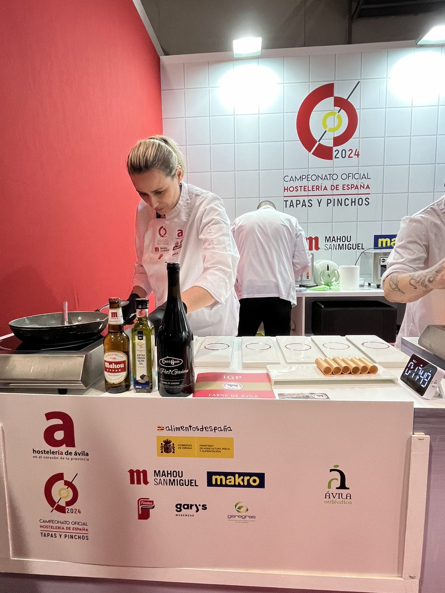 2º Campeonato Oficial Hostelería de
España - Tapas y Pinchos en <a href="/madridfusion/">madrid fusion</a>

Ionela Mihaela Gainescu  del Taberna de los Verdugo   representa a <a href="/HosteleriaAvila/">Hostelería de Ávila</a>

I Tapa propuesta: 'Canelones de Carrillera Avileña' 

#madridfusion2024