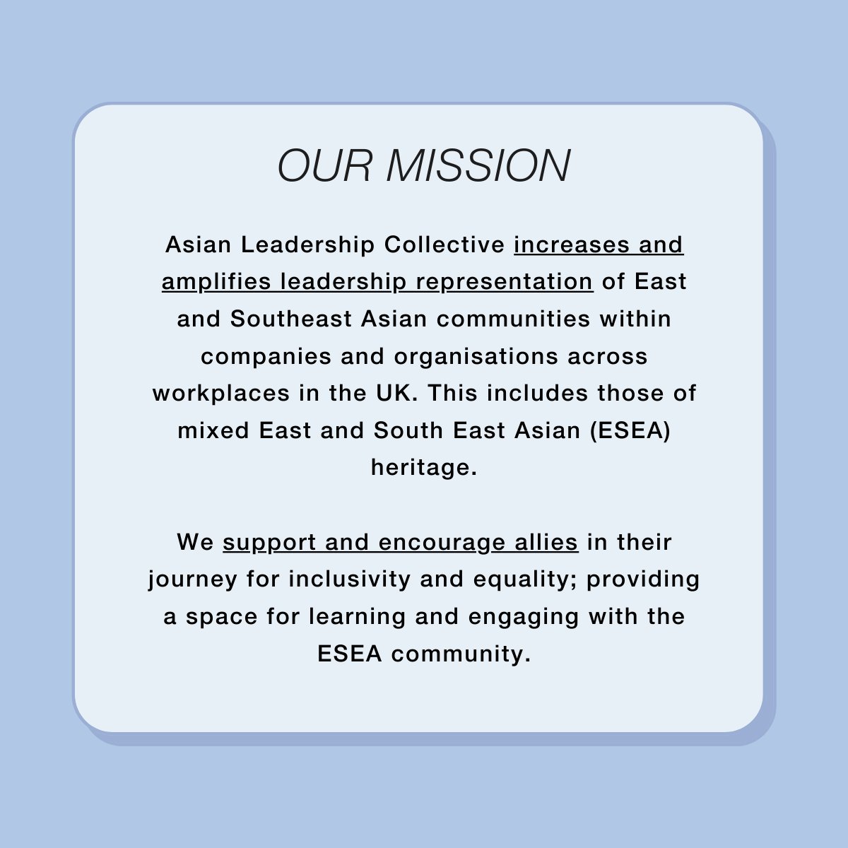 Asian Leadership Collective tweet media