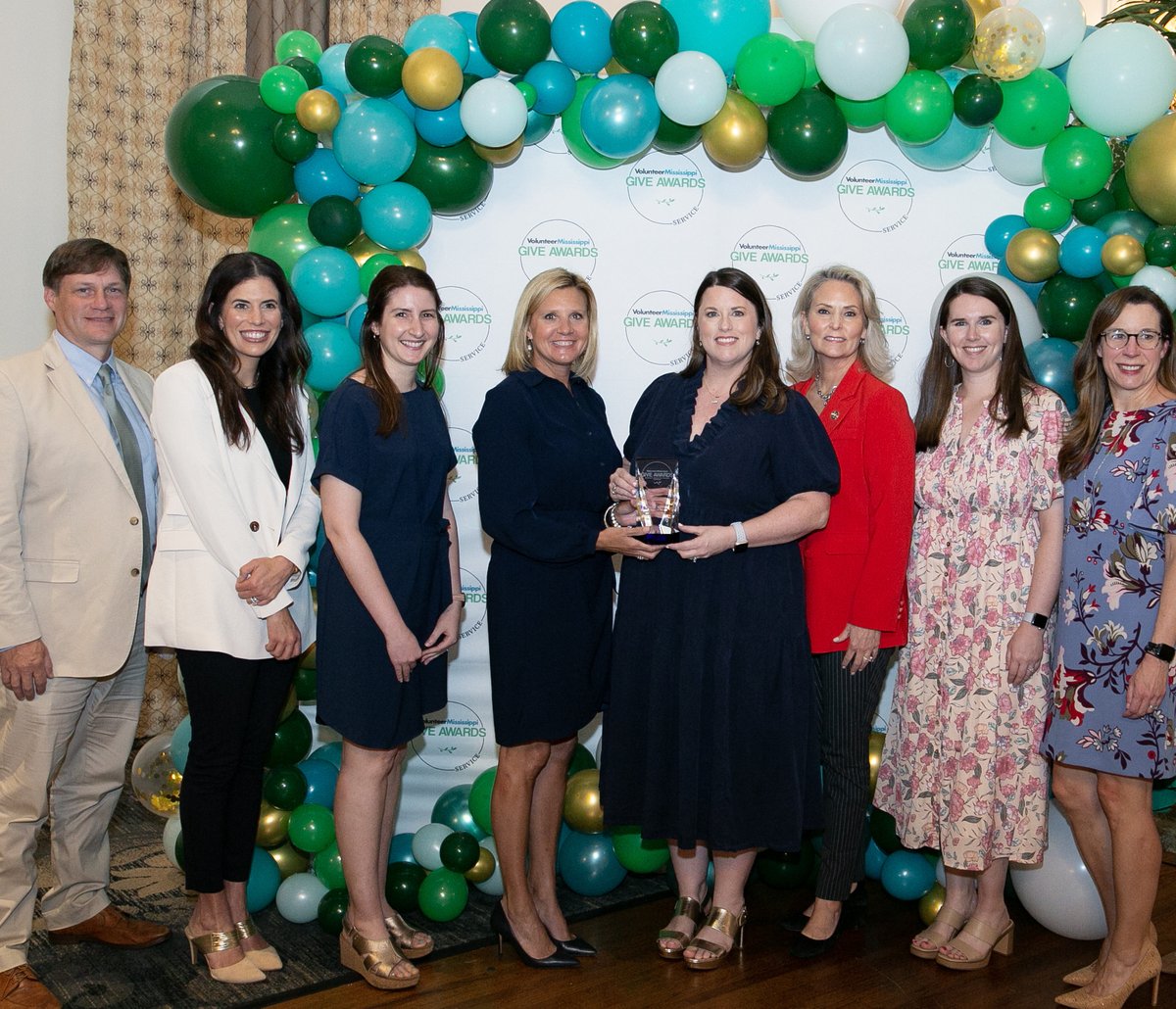 The Corporate Volunteering Champion Award recognizes private sector corporations and small businesses for implementing employee volunteer programs with evident community impact. 

Visit volunteermississippi.org/give to learn more!

Nominations close on January 31, 2024.