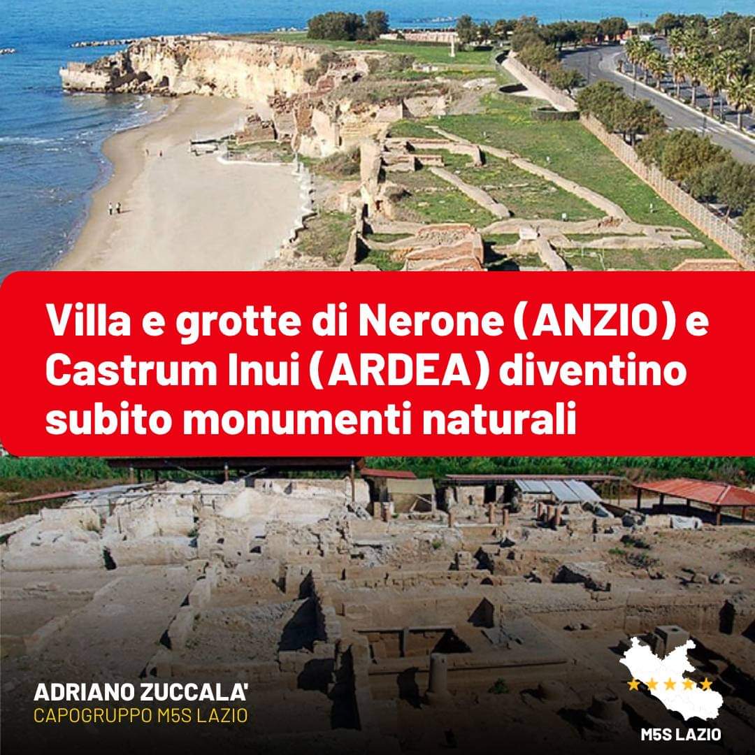 Abbiamo depositato due interrogazioni per capire a che punto è la procedura di istituzione di due #monumentinaturali di inestimabile valore per la nostra regione. Chiediamo a Rocca di comunicarci a che punto è l’iter avviato e qual è la volontà dell'amministrazione! #Anzio #Ardea