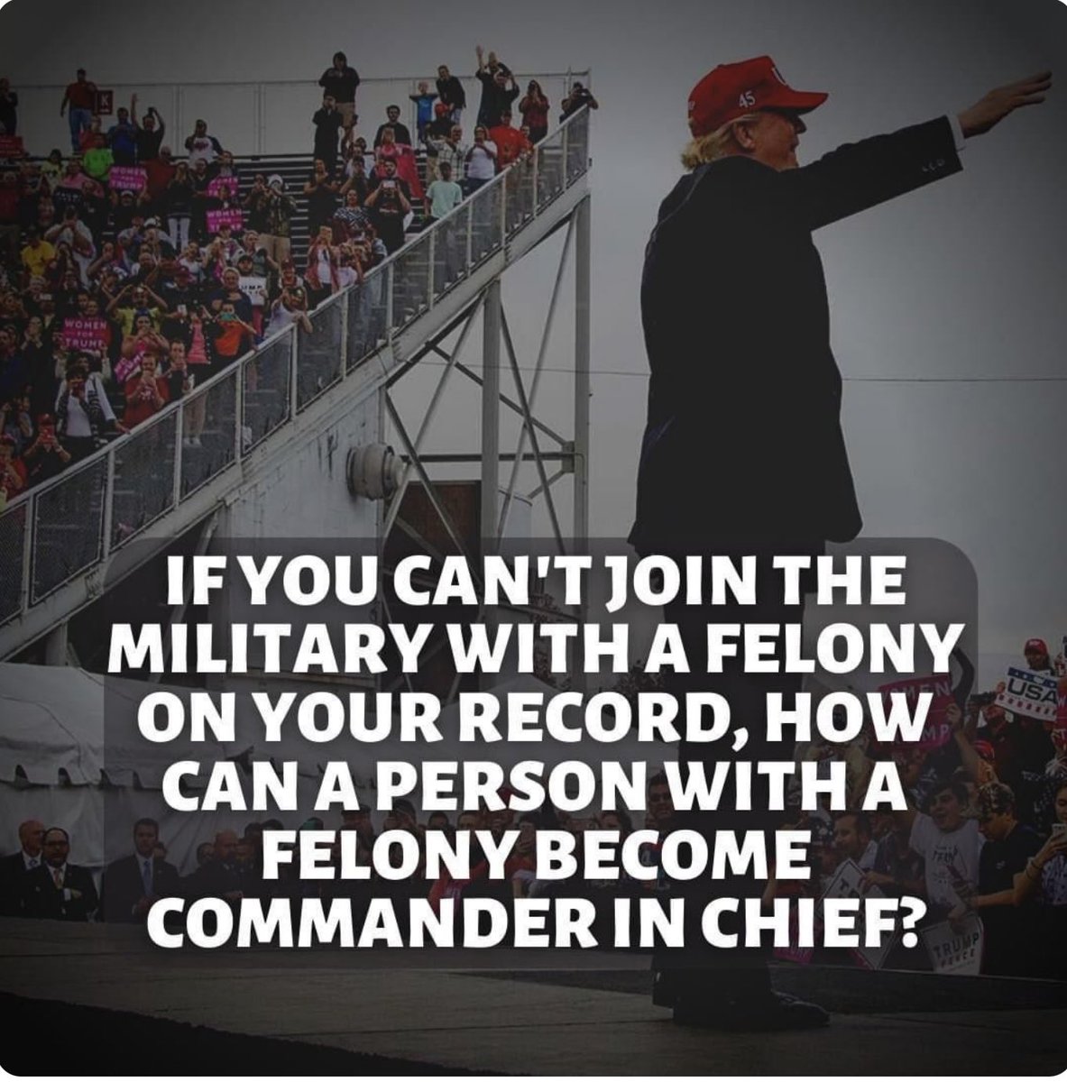 Damaan4u33's tweet image. Trump has broken so many laws that we don't have enough of them on the books to instantly keep him from running outside of the 14th Amendment. Who agrees we need to expand our laws to prevent a felon from ever being able to run for any office in the land, period? Never again!