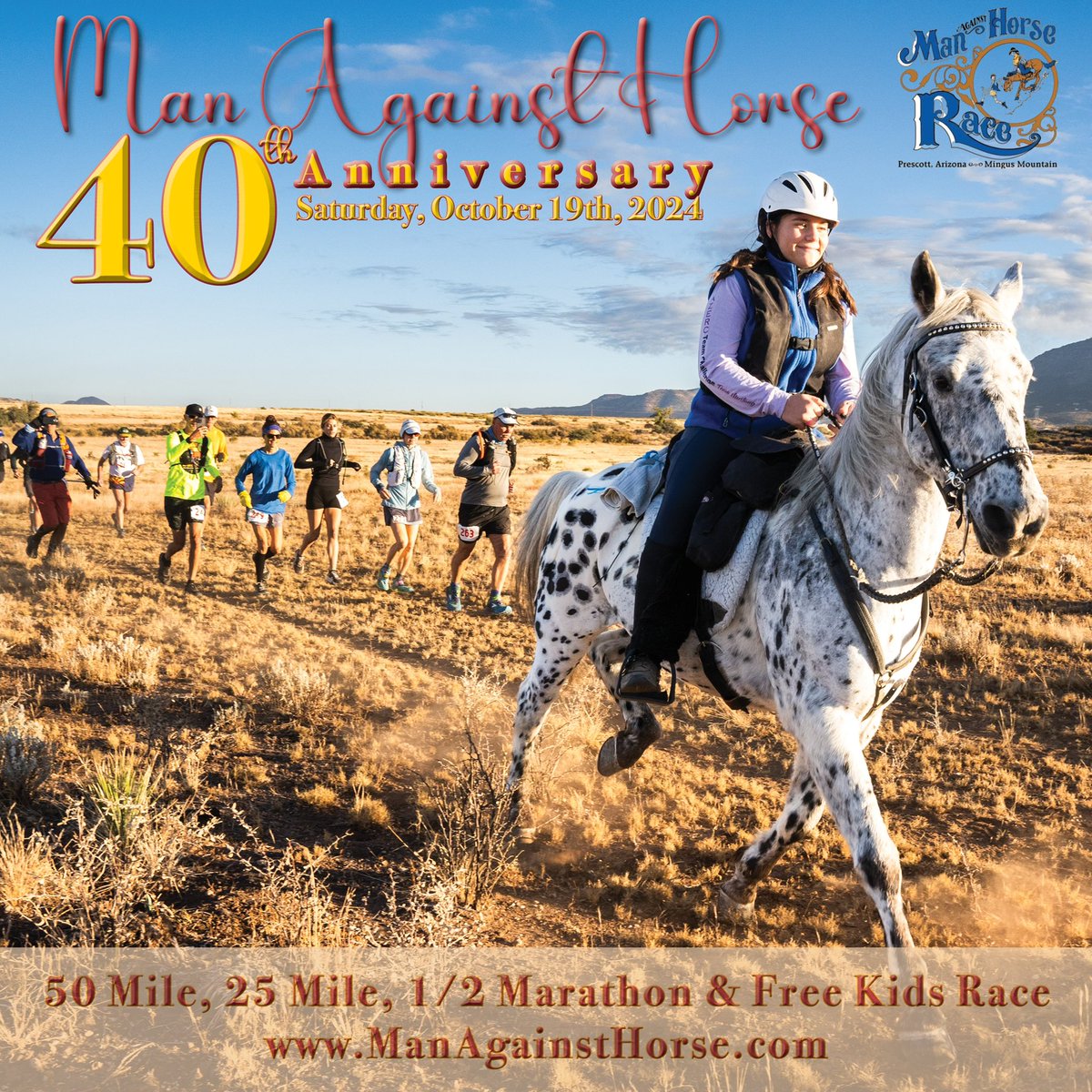 ManAgainstHorse's tweet photo. Registration for the 2024 Man Against Horse Race is officially open! See all details at https://t.co/mDsrwXcOou https://t.co/h0sJqi5cVk
