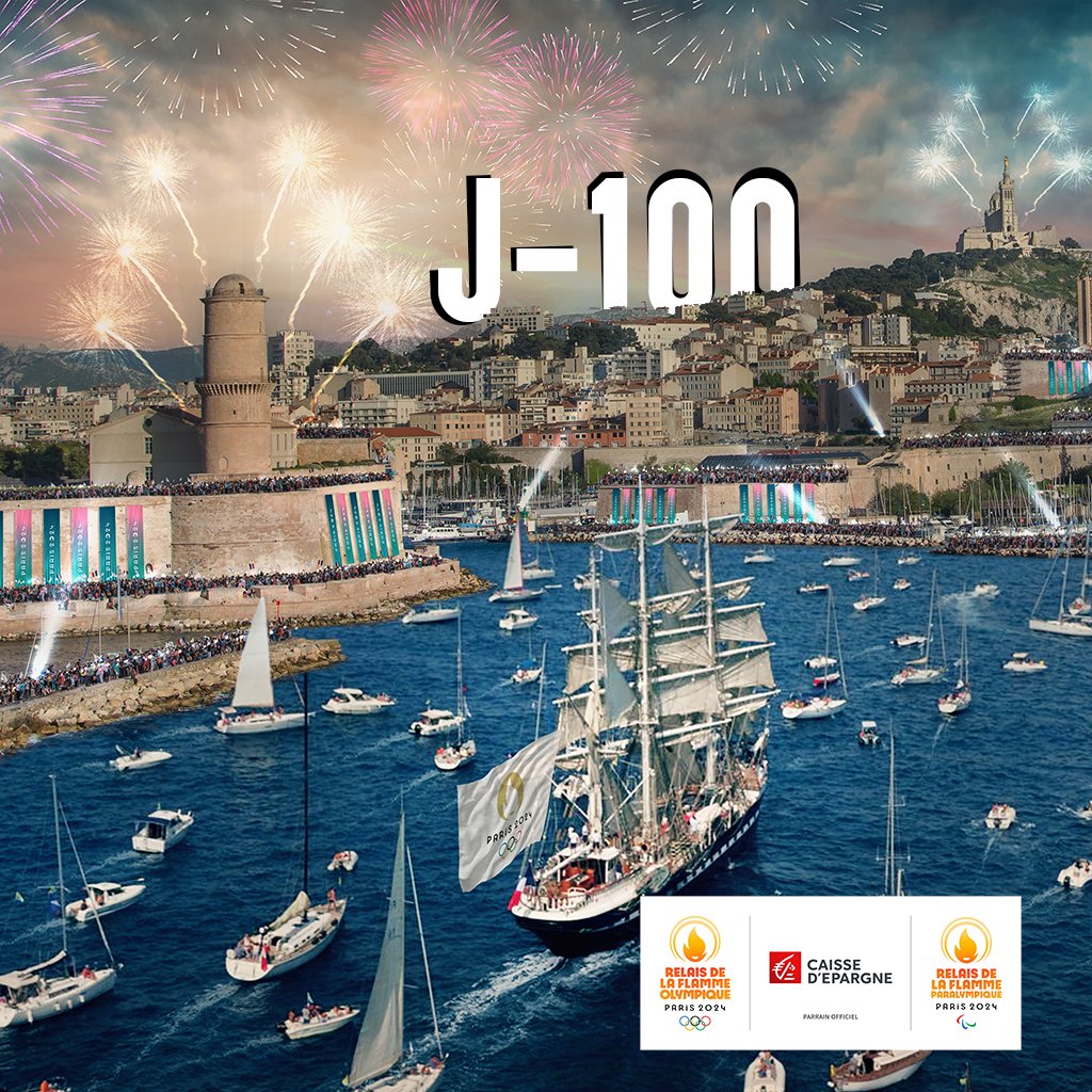 Fédération nationale des Caisses d’Epargne (@fnce) on Twitter photo 🔥J-100 avant le début du relais de la Flamme Olympique de Paris 2024 et de l’arrivée à Marseille du Belem, dont <a href="/Caisse_Epargne/">Caisse d'Epargne</a> est mécène.
Le célèbre Trois-mâts ramènera la Flamme Olympique depuis la Grèce avec à son bord, 15 jeunes éclaireurs représentant les territoires des 🔥J-100 avant le début du relais de la Flamme Olympique de Paris 2024 et de l’arrivée à Marseille du Belem, dont <a href="/Caisse_Epargne/">Caisse d'Epargne</a> est mécène.
Le célèbre Trois-mâts ramènera la Flamme Olympique depuis la Grèce avec à son bord, 15 jeunes éclaireurs représentant les territoires des