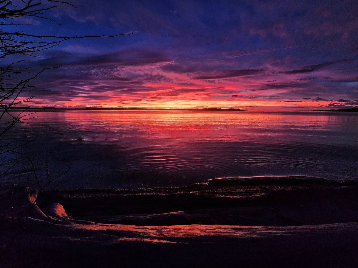 BoozeDonkey's tweet image. West coast painted breakfast... Or in this case, home time.
#shiftworkerlife #onguard #yyj