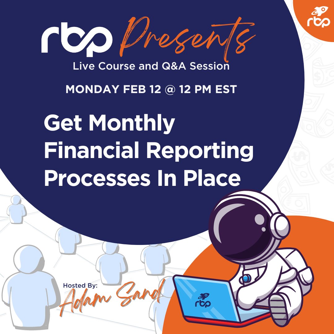 RoofingPartner's tweet image. Master Your Finances: Join us on 2/12, at 12 PM EST to establish a seamless Monthly Financial Reporting Process! Elevate accuracy, efficiency, and timeliness!
Register now:
hubs.li/Q02hXV680
#FinanceExcellence #HubSpotIntegration #RoofingInsights #FinancialReporting