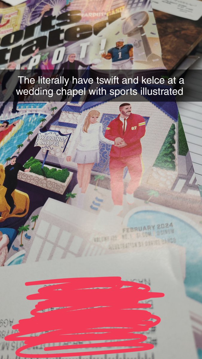 abberdabber5's tweet photo. @barstoolsports @Chiefs @tkelce @taylorswift13 #sportsillustrated https://t.co/U2mWABslcQ