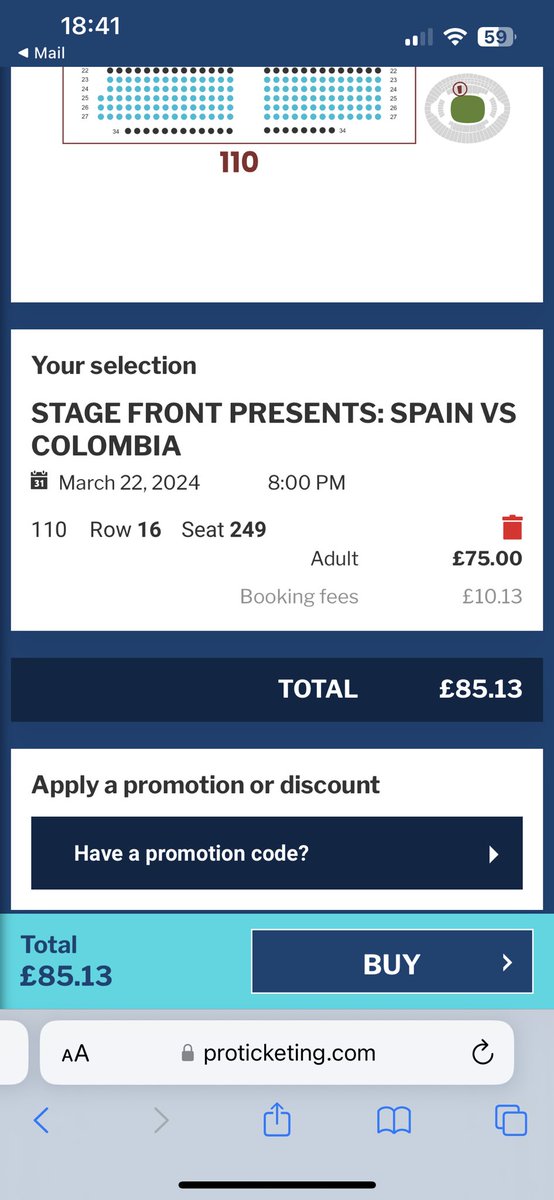 £10 booking fee for a single ticket?? Wtf! Crazy. Definitely won’t be going to that match <a href="/LondonStadium/">London Stadium</a>…