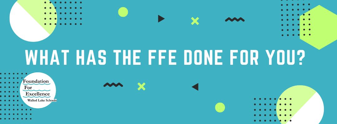WLCSD Staff, Students, and Parents - We want to know what the Foundation for Excellence has done to make a difference for you

Drop us a line on how we've helped you or your student(s) out!