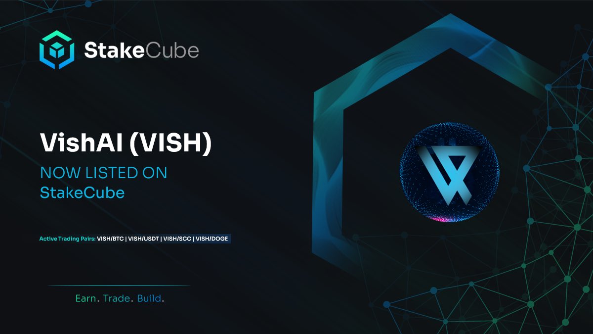 📢 New listing alert! @vishcoinai are now listed on our Platform and active on the exchange. #CryptoNews #Listing #VISH