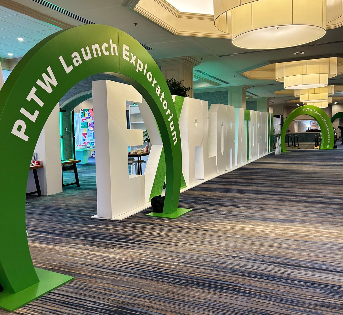 andreaholzwarth's tweet image. Experience all 42 #PLTW Launch modules through the interactive Exploratorium at #SparkingCuriosity2024!