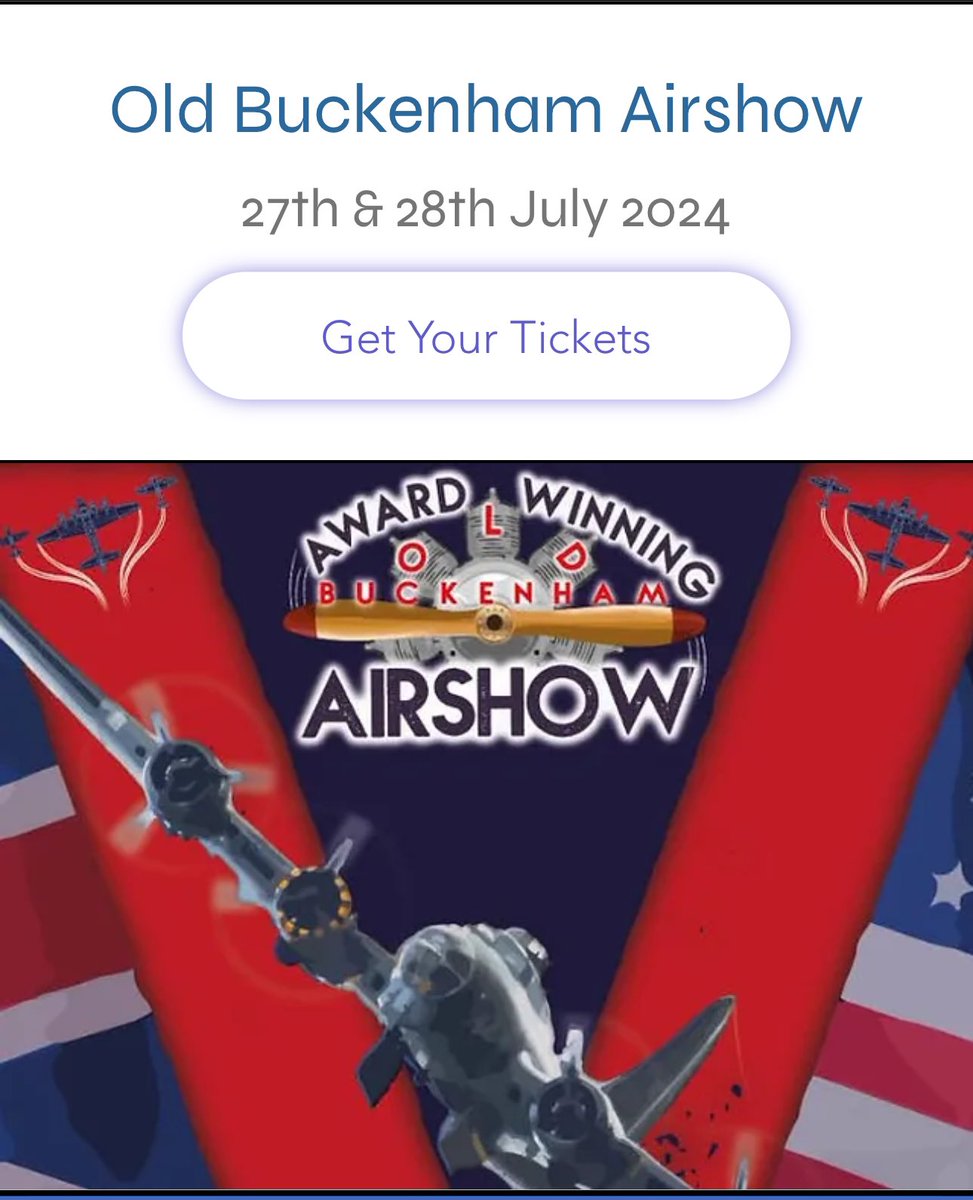 Happy Monday Everyone! 2 Airshows have been added to our website & there’s plenty more to be added over the next couple of months once officially confirmed ✅ ✈️ richgoodwinairshows.com/copy-of-2023-a…