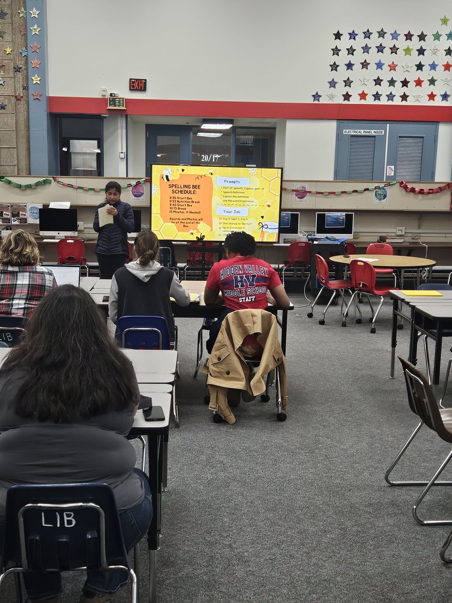 Congratulations to all of our Spelling Bee participants! It took 80 rounds of fierce competition! Our 2024 HVMS winner is Leif Bolen!!! <a href="/EUSD/">EUSD Schools</a>
