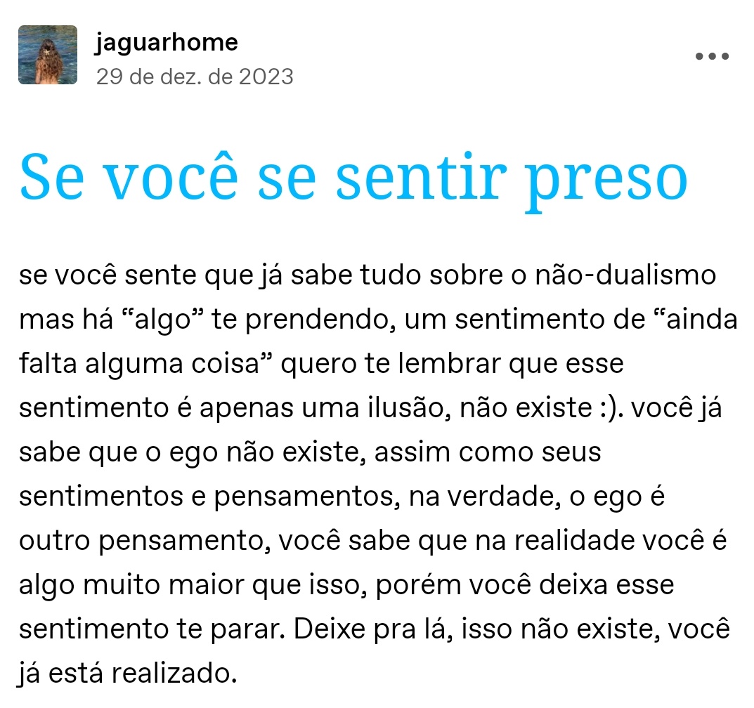 SollGoddard's tweet photo. Não leve pensamentos tão a sério, você já está livre!! Aproveite esse sonho com leveza. https://t.co/SpGAp6irBH