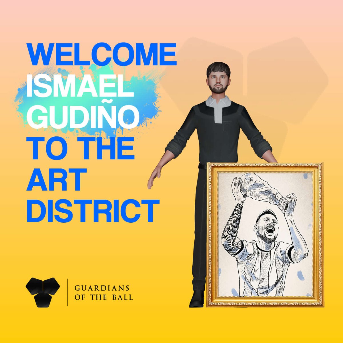 GOBVirtual's tweet photo. Welcome to GOB, Ismael Gudiño! ⚽🎨 A graphic artist blending football passion with unique design. From Córdoba to Barcelona, his creations speak volumes with depth. Exciting times ahead! 🌍
#IsmaelGudiño #ArtMeetsFootball #GOBFamily https://t.co/Vch3LHR2fQ