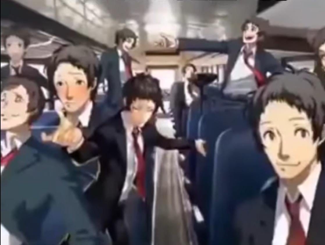 Lplusosers's tweet photo. @Atlus_West us on our way to stream #P3R this friday https://t.co/Xw80gVADQM