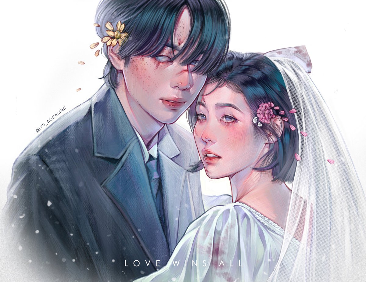 「#taehyung #IU#love_wins_all 」|its_coralineのイラスト