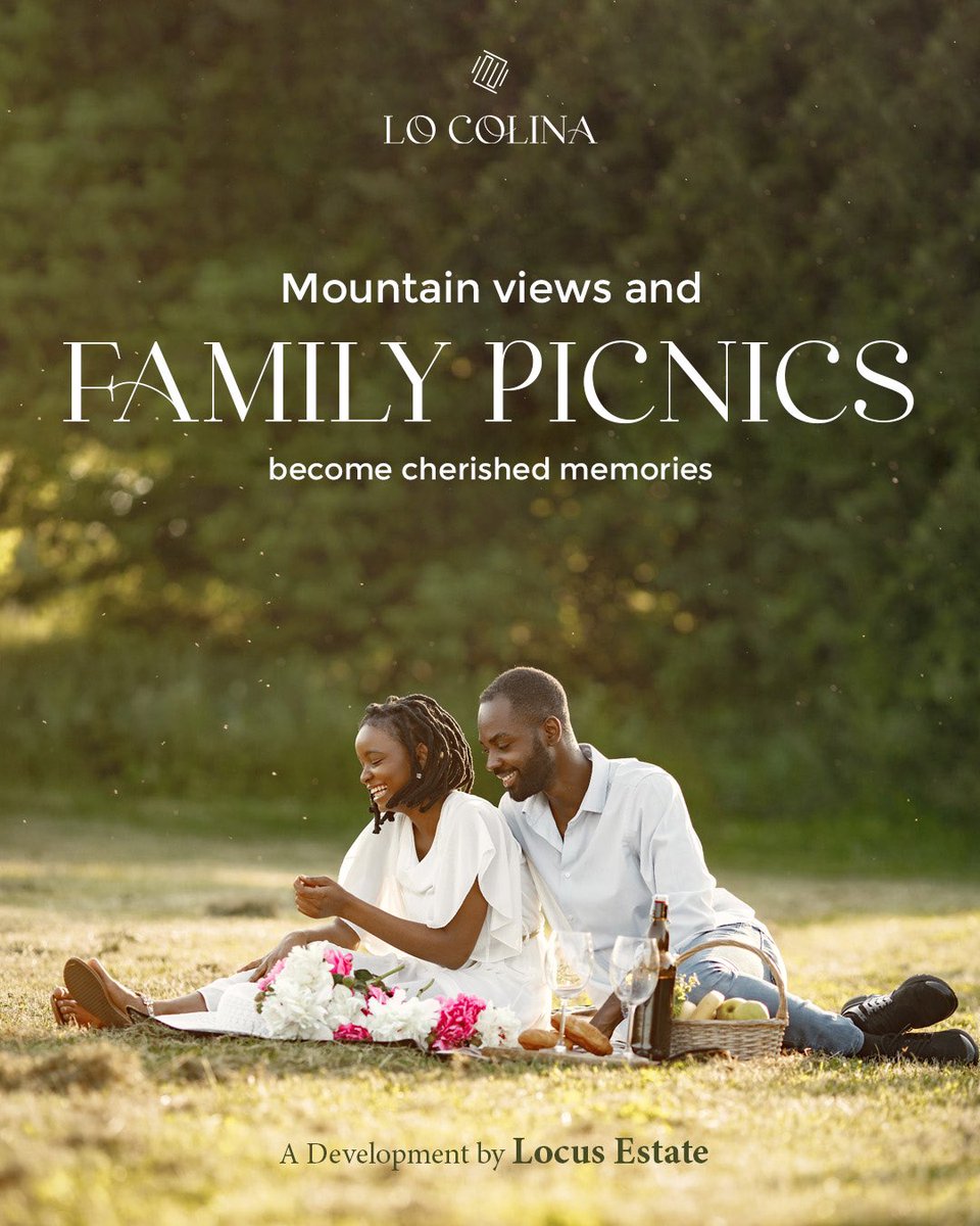 locusestate's tweet photo. You, your loved ones, and the simple joy of a picnic blanket spread under the open sky. 🧺

Those moments? They're the ones that fill your heart and stay with you forever. 👨‍👩‍👧‍👦

That is what awaits you at Lo Colina 🏞️✨

#LoColina #aburi #locusestate #luxurylifestyle https://t.co/M1EgtNvgS6