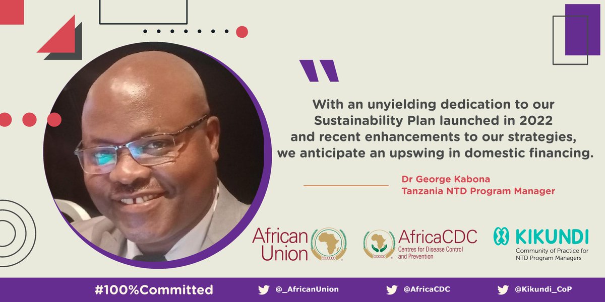 Celebrating Tanzania's milestone in NTD sustainability planning! Kikundi's Dr. George Kabona (@KabonaGeorge) played a pivotal role in the successful launch. Let's continue the momentum on #WorldNTDDay! #EndNTDs 🌍✨@AfricaCDC @_AfricanUnion