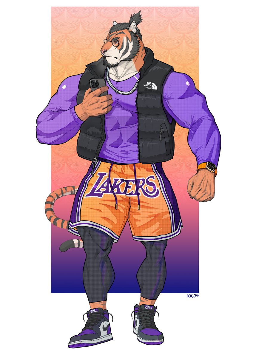 Another furry version painting of mine, hope you guys like it.😎