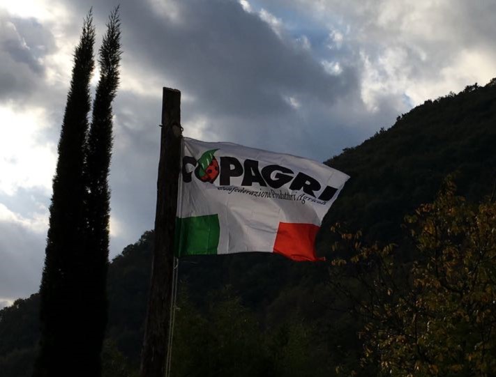 Copagri's tweet photo. La #Copagri è al fianco degli agricoltori che protestano in maniera spontanea, autonoma e trasversale e ritiene che la politica UE debba rapidamente voltare pagina.

@TBattistat, continuino a prevalere le ragioni pacifiche e costruttive del dissenso. 

https://t.co/m9rTA9uzpK https://t.co/osSTmsAfJY