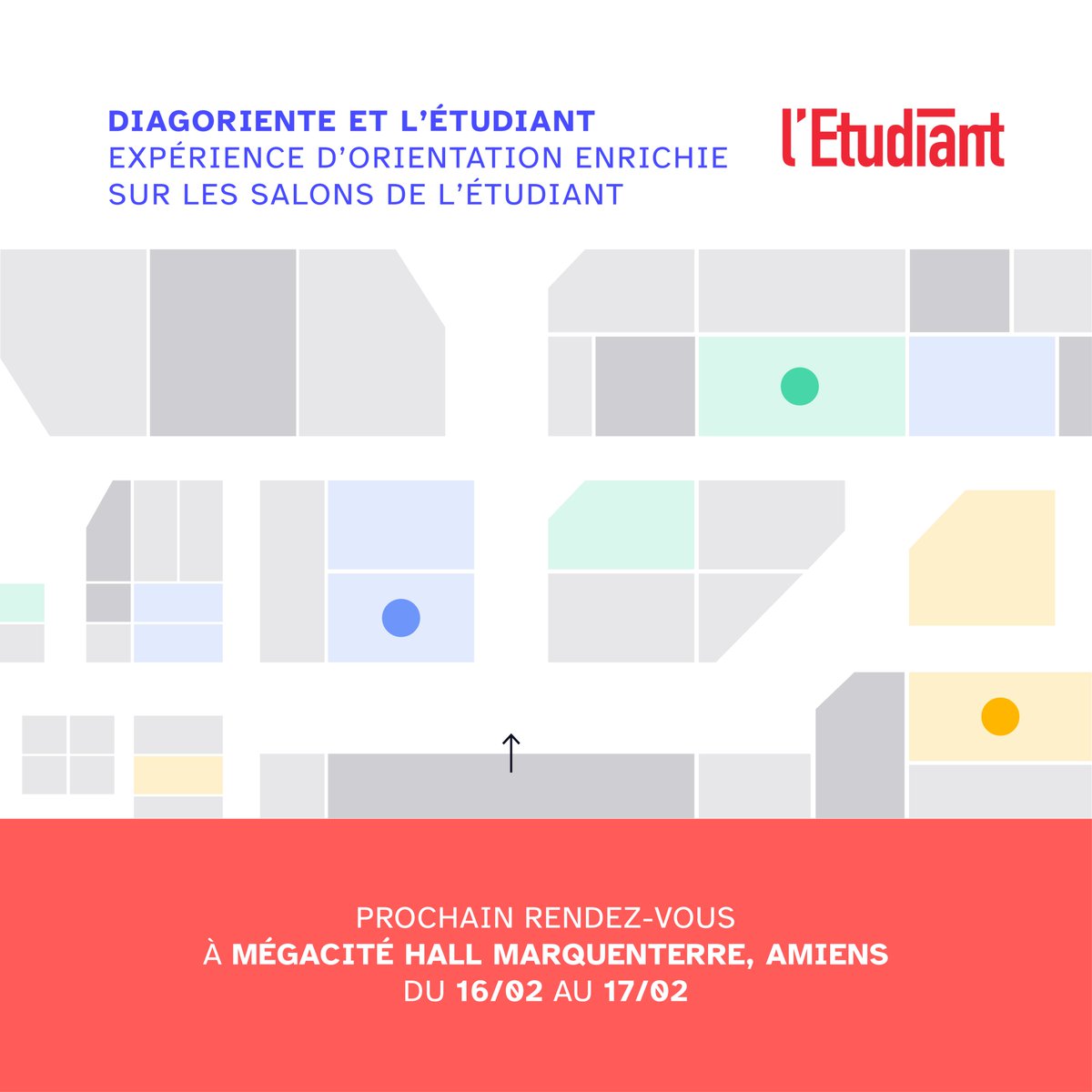 Nous sommes ravis de vous annoncer un partenariat innovant avec <a href="/letudiant/">l'Etudiant</a>, leader des salons d'orientation. Ensemble, nous révolutionnons l'expérience des salons d'orientation ! Diagoriente enrichira les salons d’événements avec des contenus exclusifs : formations, CV, pitchs...