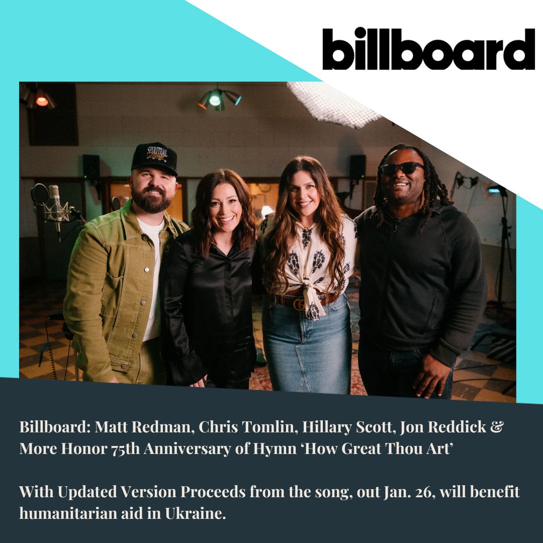 Billboard Magazine shares the story behind the new "How Great Thou Art" recording on its 75th Anniversary - check it out! billboard.com/music/music-ne…