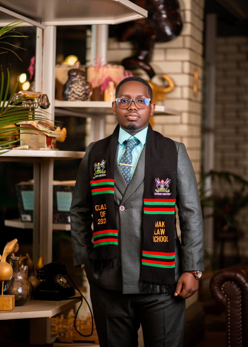 sabiti_edwin's tweet photo. Today I graduated from Makerere University with a degree of Bachelor of laws. I was also privileged to be handed, by the Chief Justice, the @ug_lawsociety award in recognition of graduating among the best three students in my class. I pray that the next journey is kind to me🙏 https://t.co/3TwuGVvbQA