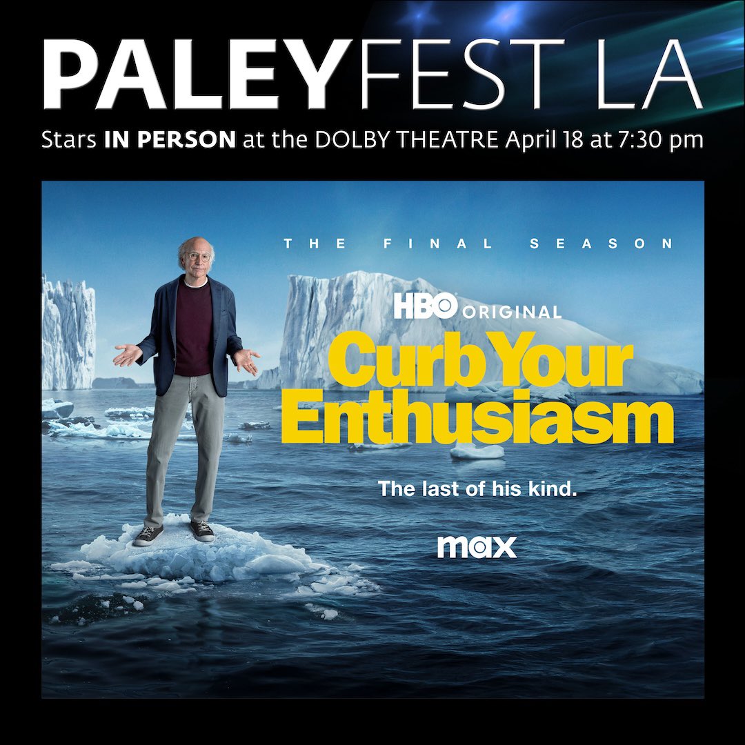 It should be wild!  Tickets will sell fast. Join me and the rest of the cast at #PaleyFestLA on April 18th! @paleycenter bit.ly/4278oSS 
#PFLA2024
 #TVFestival #Television #TVLover #LAFestival