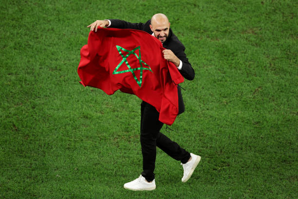 EPLworld's tweet photo. الركراكي: "نلعب من اجل المغرب، لا من اجل العرب." https://t.co/8WlHycKMvE