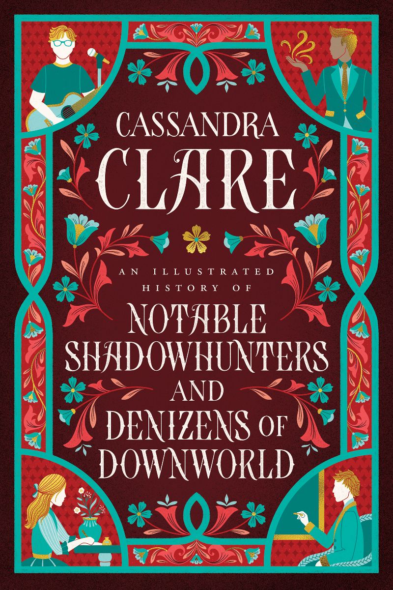 TMI_source_es's tweet photo. ✨Hola!!✨

Cassandra acaba de enseñar cómo será la portada de "An Illustrated History of Notable Shadowhunters and Denizens of Downworld", la tercera de las historias cortas del Kickstarter. https://t.co/82xZHsrl6l